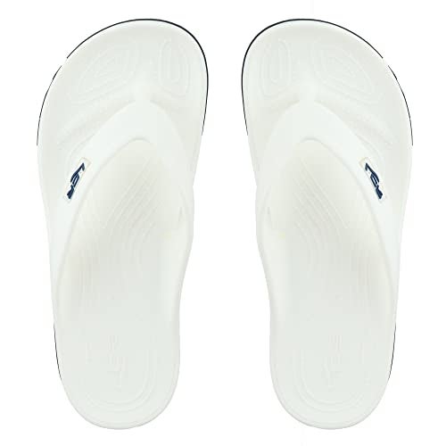 Lancer MENS FLIP-HERO-WHT1 WHITE SLIPPERS - Image 3