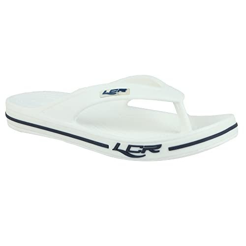 Lancer MENS FLIP-HERO-WHT1 WHITE SLIPPERS - Image 1
