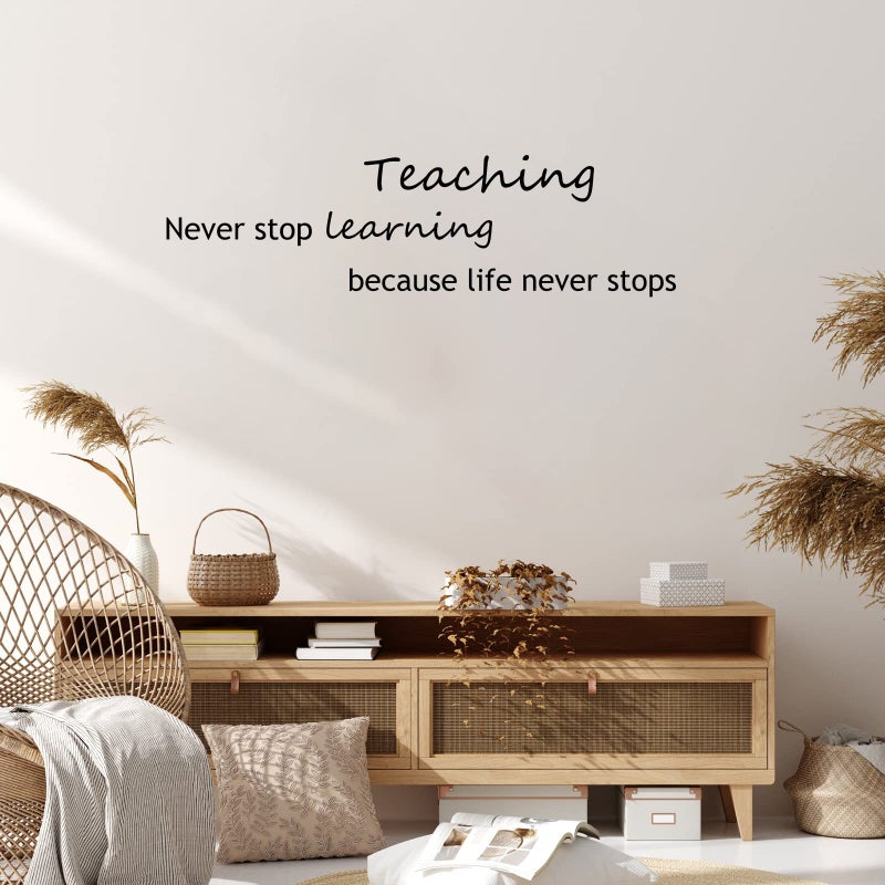 Fumete 9 Pcs Inspirational Vinyl Wall Decal Stickers Motivational Quote Peel and Stick Positive Saying Wall Art Large Affirmation Decal Removable Decor for Home Office School Classroom - Image 4