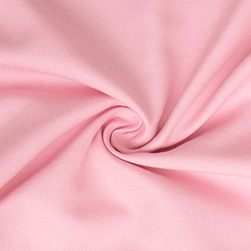 NTBAY Toddler Bedding Set - 4 Piece Soft and Breathable Crib Bedding Set for Boys and Girls, Includes Quilted Comforter, Fitted Sheet, Flat Top Sheet and Envelope Pillowcase, Pink - Image 2