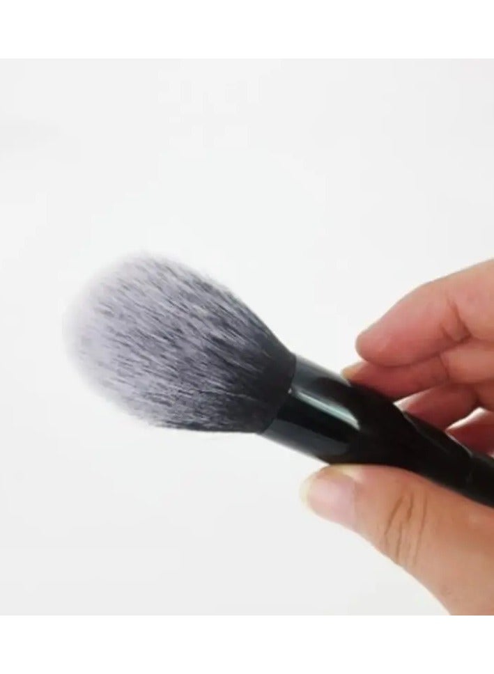 ORiTi Soft Powder Makeup Brush | Professional Blush & Foundation Brush – Black - Image 4