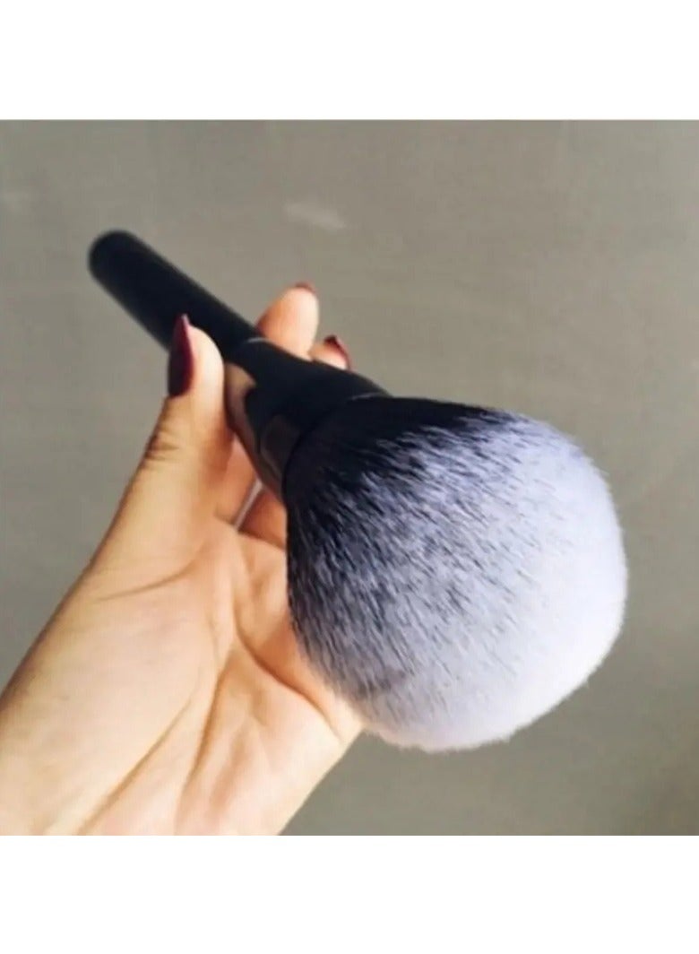 ORiTi Soft Powder Makeup Brush | Professional Blush & Foundation Brush – Black - Image 1