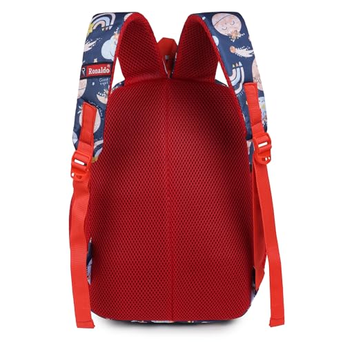 Ronaldo School Bag Kids Backpack Stars Moon, Rainbow & Clouds Lightweight School Bag for Girls & Boys 3-7 Years - Image 4