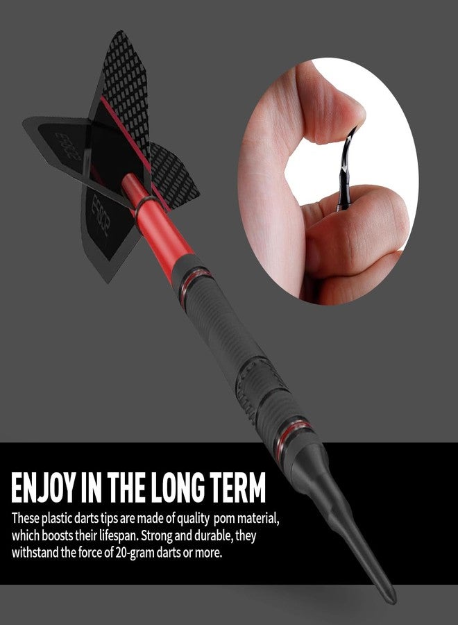 KOOWOD Soft Tip Points Accessories for Soft Tip Darts (Black, 300 Pack) - Image 3