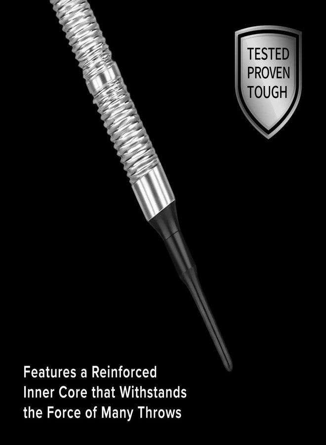 KOOWOD Soft Tip Points Accessories for Soft Tip Darts (Black, 300 Pack) - Image 4