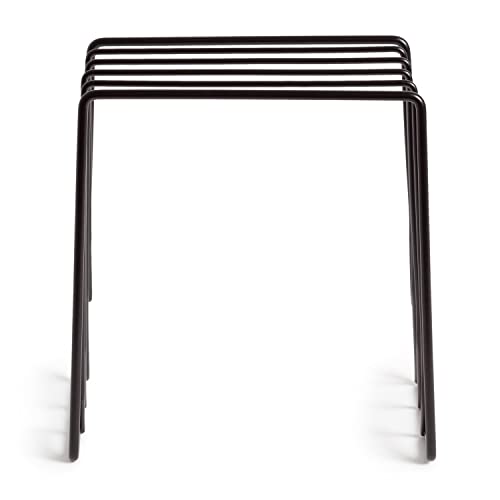 U Brands Vena Desk Organization Matte Black Collection Letter Sorter - Image 3