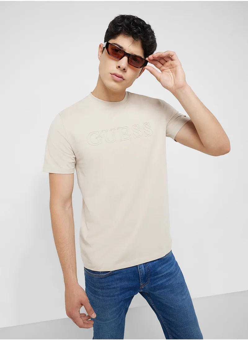 جس Alphy Crew Neck T-Shirt