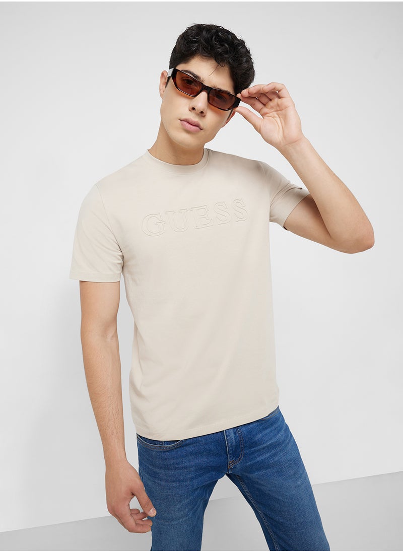 GUESS Alphy Crew Neck T-Shirt  - Image 1