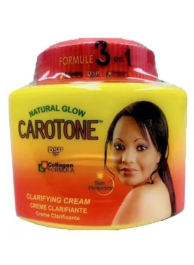 Carotone - 2Pcs Carotone Collagen Formula Clarifying Cream 135ml - Image 1