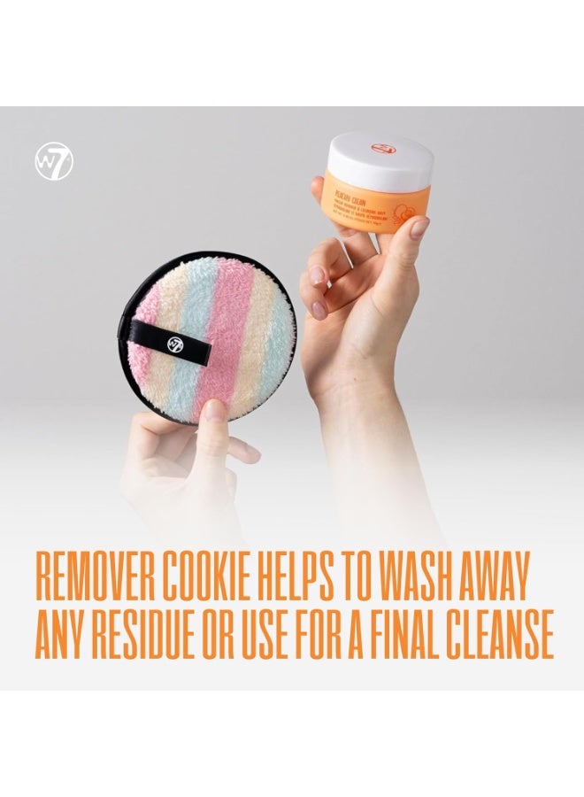 W7 Peachy Clean Makeup Melt Set â€“ Cleansing Balm & Remover Pad for a Peach-Perfect Skincare Routine â€“ The Ultimate Makeup Melting Dream Team! - Gentle, Hydrating & Effortless - Image 4