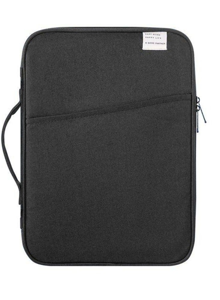 Laptop Case 13 inch, Shockproof Protective Computer Sleeve Cover with Accessories Pocket, Portable Laptop Bag Compatible with New MacBook Air & MacBook Pro 35 *28 *5 CM - Image 1