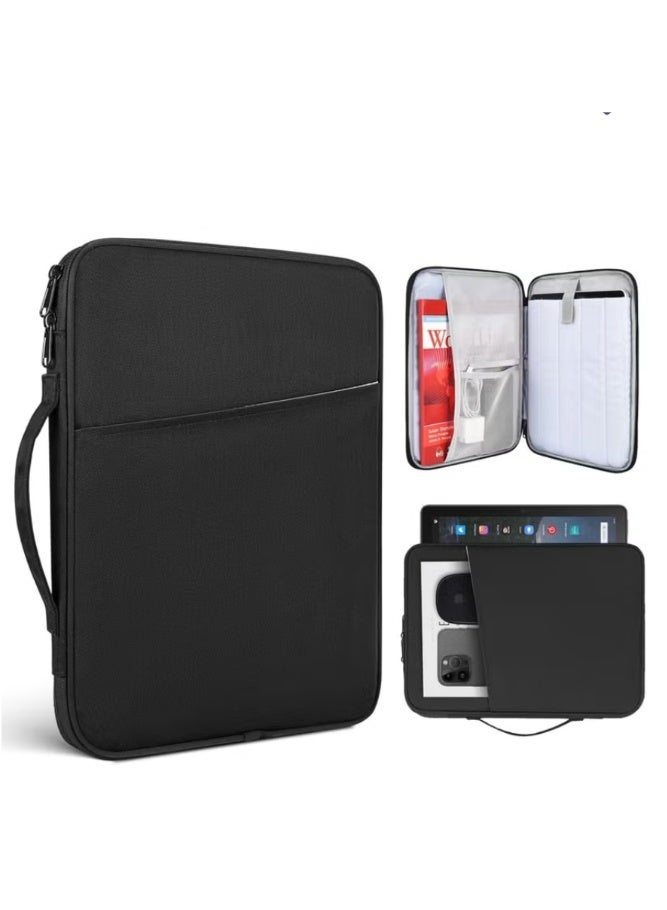 Laptop Case 13 inch, Shockproof Protective Computer Sleeve Cover with Accessories Pocket, Portable Laptop Bag Compatible with New MacBook Air & MacBook Pro 35 *28 *5 CM - Image 2