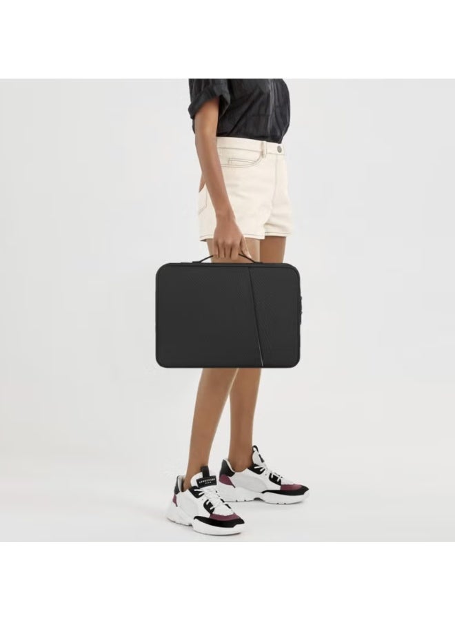 Laptop Case 13 inch, Shockproof Protective Computer Sleeve Cover with Accessories Pocket, Portable Laptop Bag Compatible with New MacBook Air & MacBook Pro 35 *28 *5 CM - Image 5