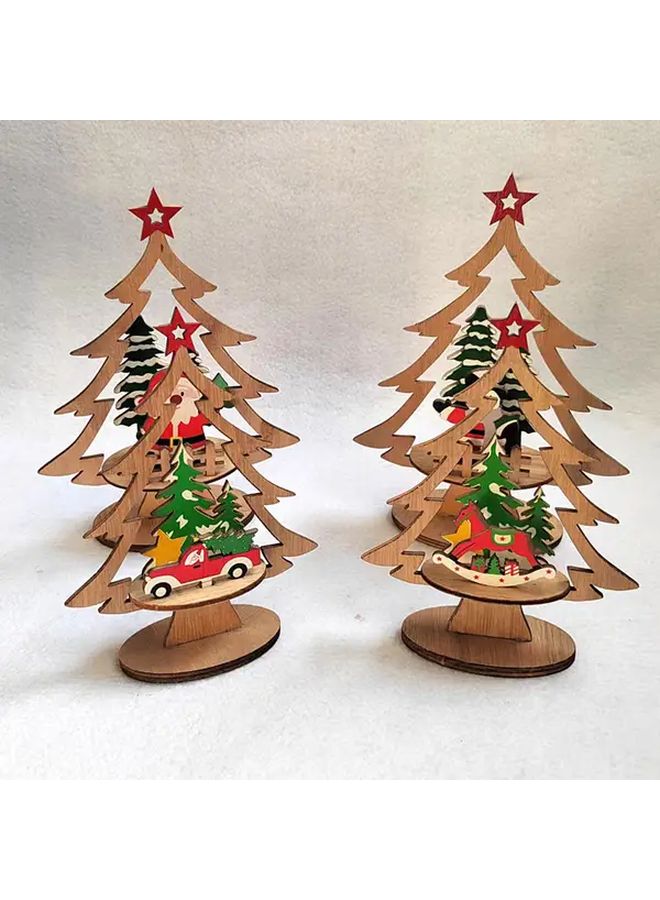 Mini Christmas Ornament Number 1 For Writing Desk Bedside Table Decor - Image 1
