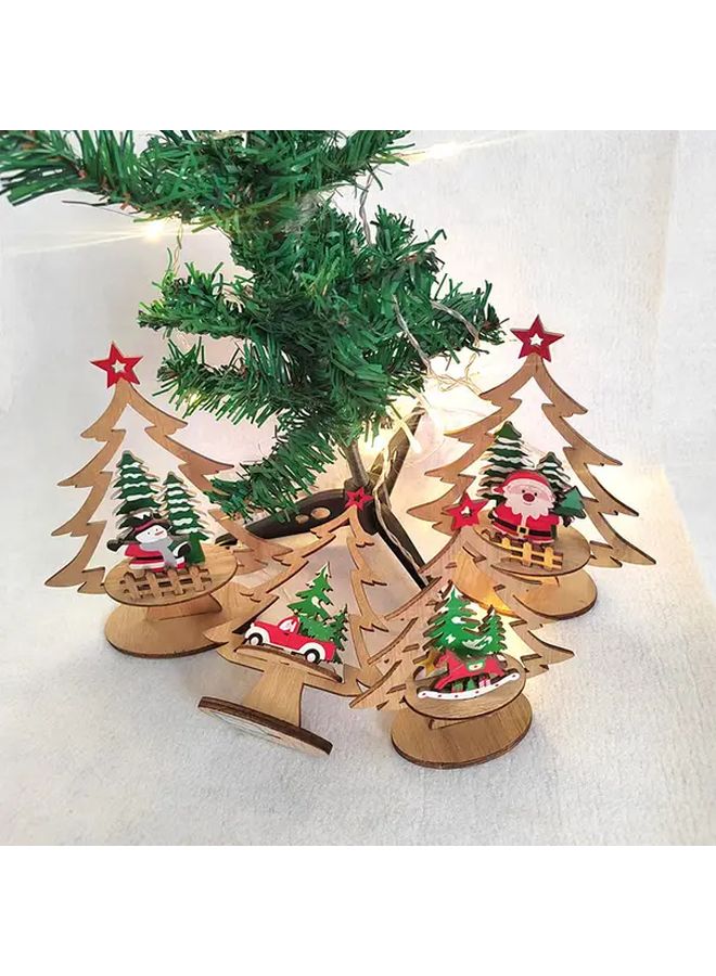 Mini Christmas Ornament Number 1 For Writing Desk Bedside Table Decor - Image 4