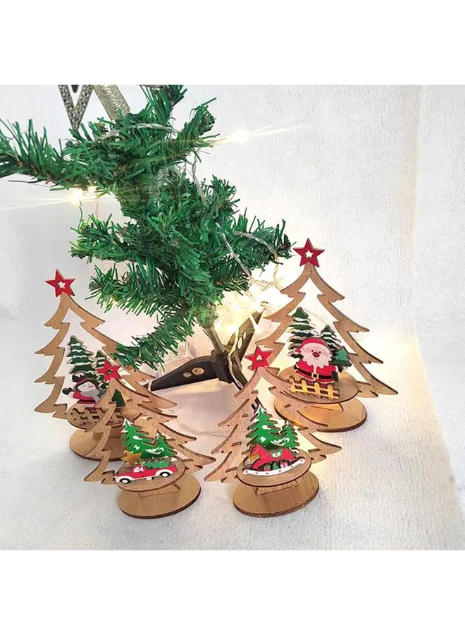 Mini Christmas Ornament Number 1 For Writing Desk Bedside Table Decor - Image 2