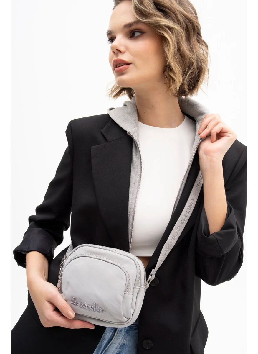UNITED COLORS OF BENETTON Benetton Women's Crossbody Bag Gray BNT1206