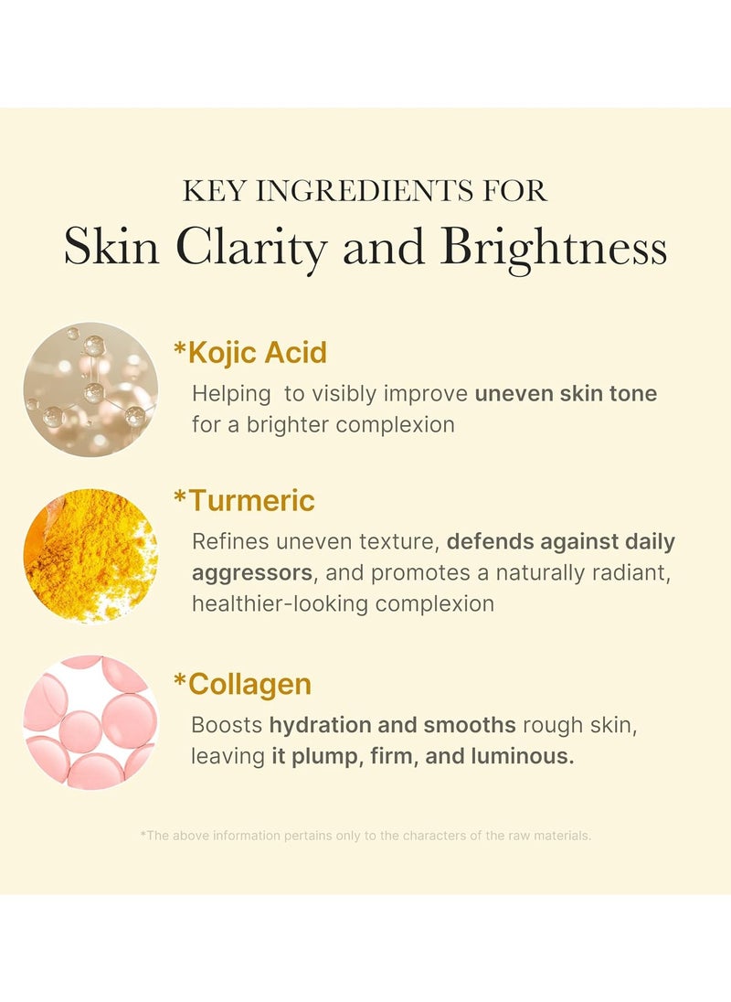 Medicube Turmeric Overnight Wrapping Peel Off Mask - Nourishes dull, uneven skin with hydrolyzed collagen for glowing skin and improved elasticity. Korean skincare, 2.53 fl. oz.  - Image 4