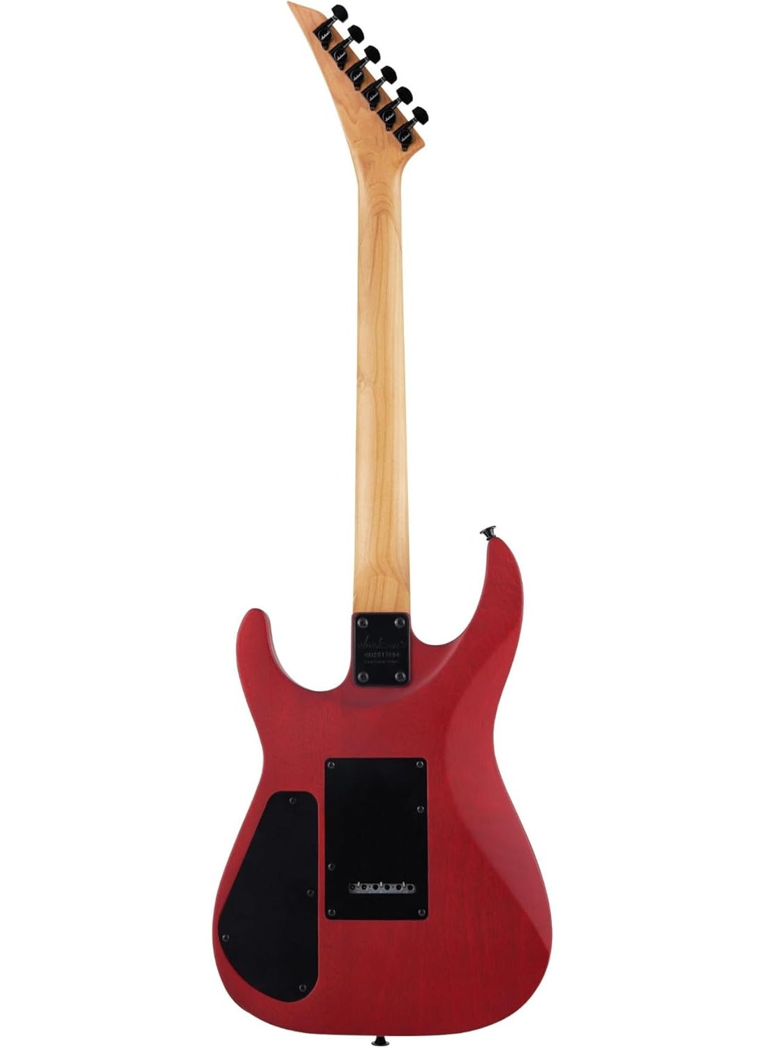 Jackson - Jackson JS Series Dinky Arch Top JS24 DKAM 6String Electric Guitar RightHanded Red Stain Bundle with Jackson DinkySoloist MultiFit Molded Case Black 2 Items - Image 1