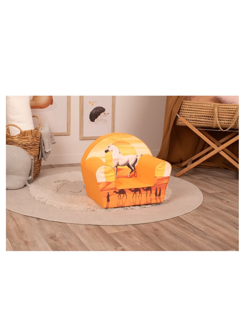 Delsit DT8 Arm Chair Arabic Horse And Camels - Image 2