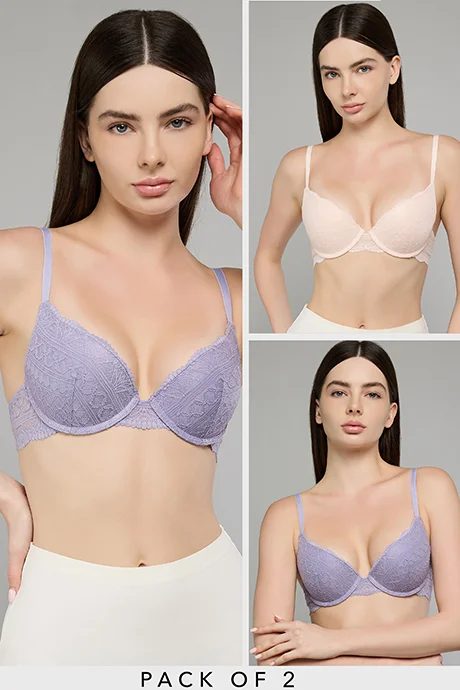 أر أند بي 2 Pack Push Up Bras