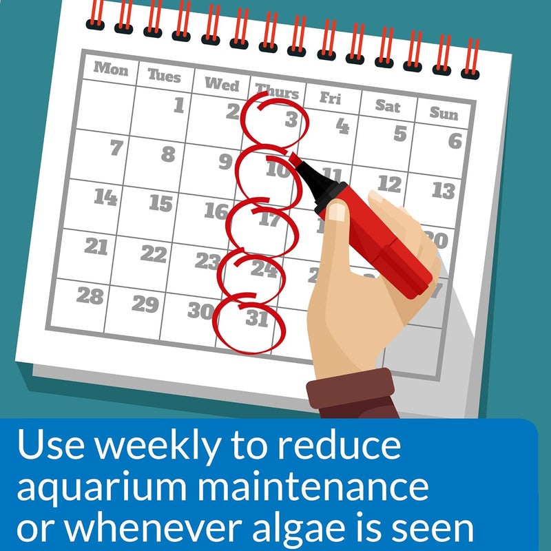 API ALGAEFIX Algae Control 1.25-Ounce Bottle for Freshwater Aquariums - Image 2