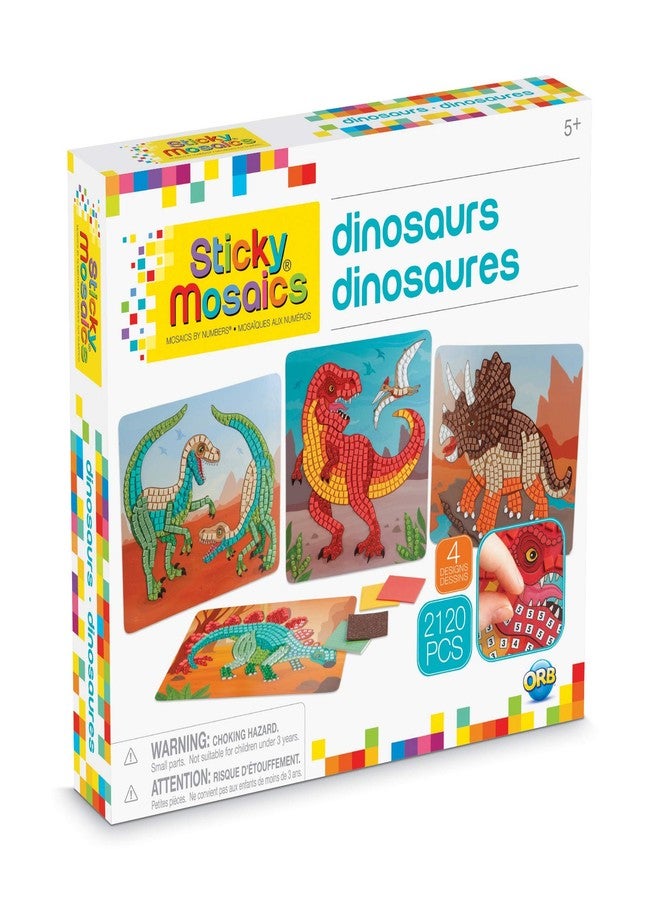 ORB Sticky Mosaics Dinosaurs - Image 1