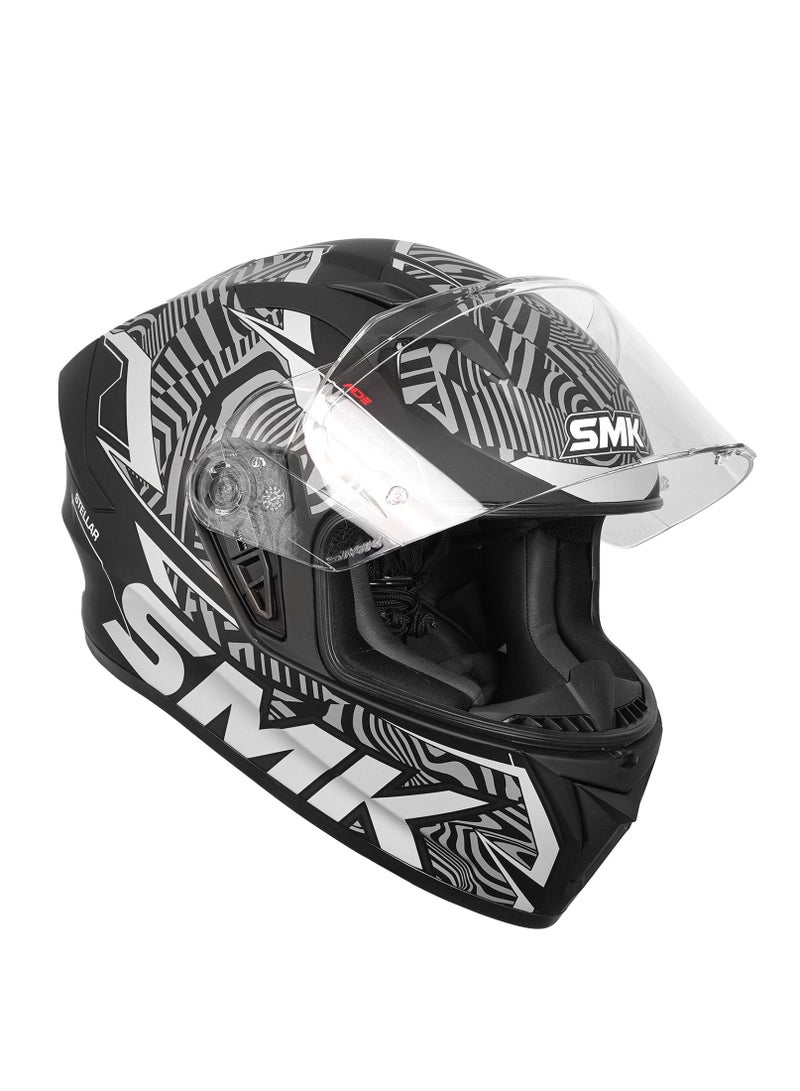 SMK Stellar Fury MA 266 Full Face Motorcycle Helmet - 70024 - Image 2