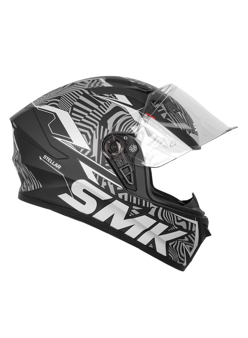 SMK Stellar Fury MA 266 Full Face Motorcycle Helmet - 70024 - Image 3