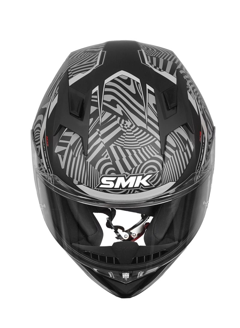 SMK Stellar Fury MA 266 Full Face Motorcycle Helmet - 70024 - Image 4