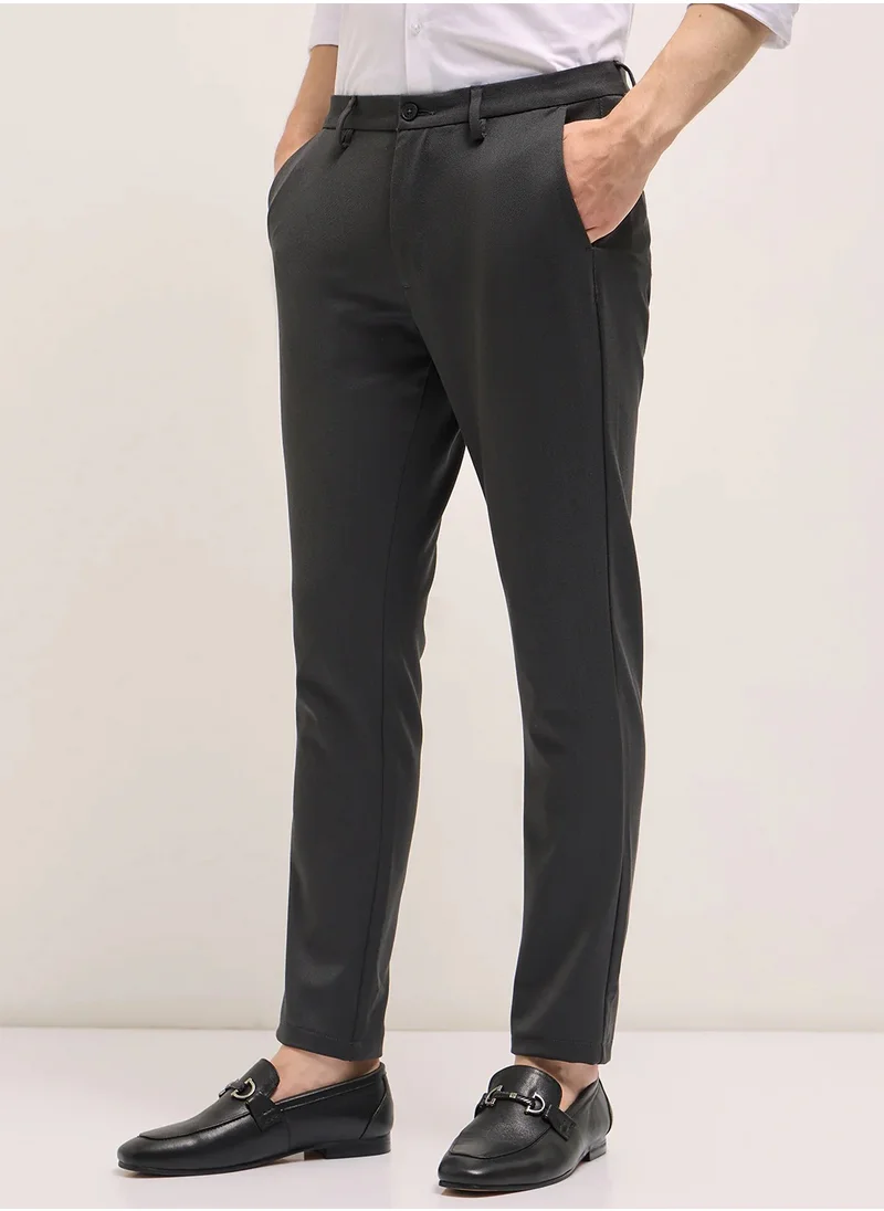 THE BEAR HOUSE Men's Classic Formal Trousers Stylish and Comfortable Dress Pants for Office Meetings, Business Travel, Professional Events, Corporate Settings, and Everyday Formal Wear