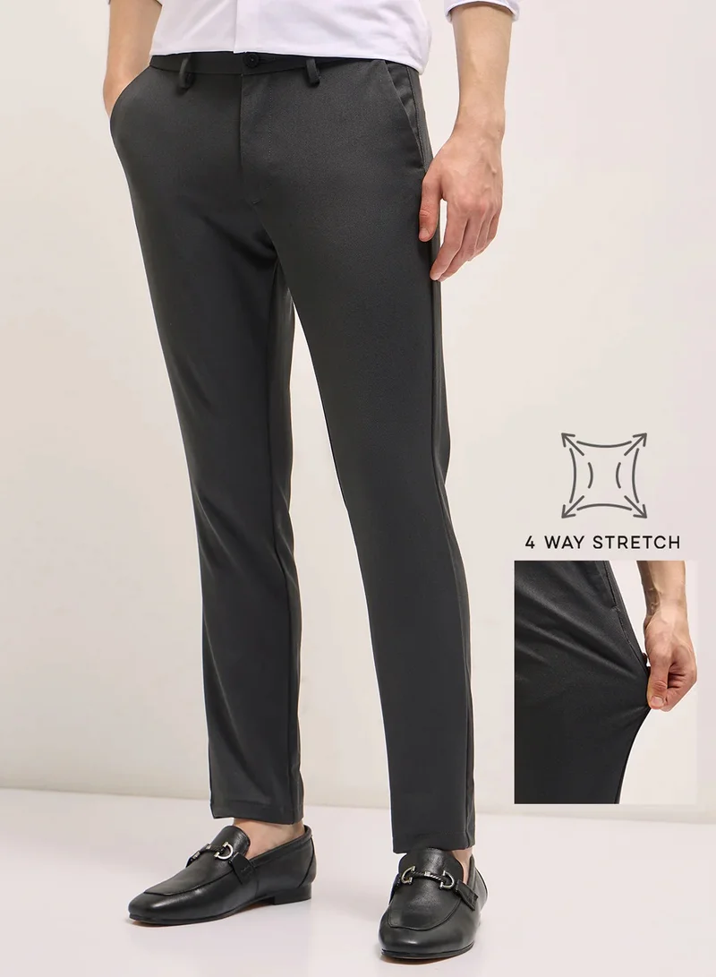 THE BEAR HOUSE Men's Classic Formal Trousers Stylish and Comfortable Dress Pants for Office Meetings, Business Travel, Professional Events, Corporate Settings, and Everyday Formal Wear