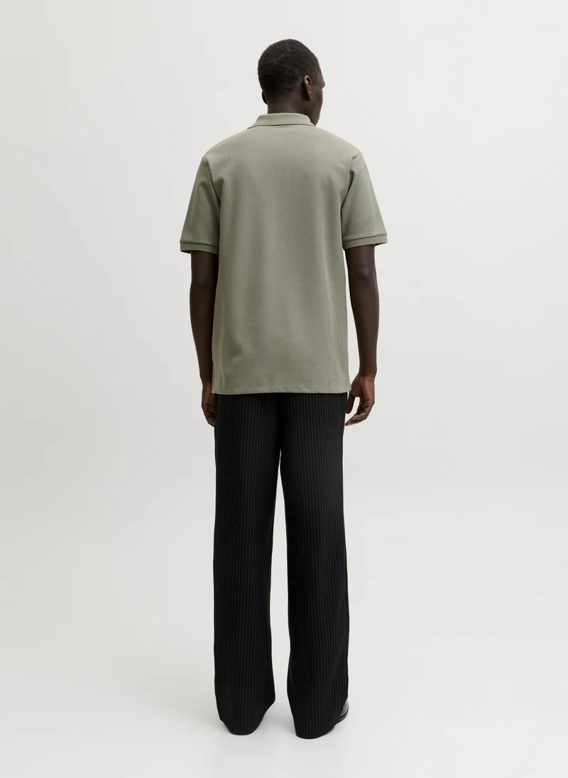 JACK & JONES  Solid Regular Fit Polo for Men | Best Price UAE