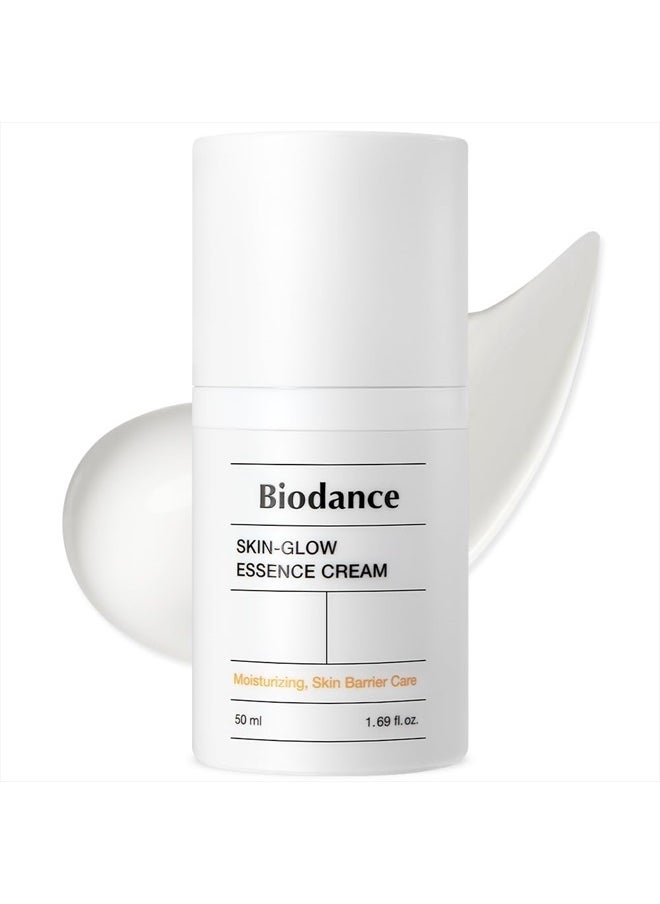BIODANCE Skin-Glow Essence Cream | Korean Face Cream & Hydrating Facial Moisturizer with Ceramides, Probiotics, Hyaluronic Acid for Face | 1.69 fl.oz, 50ml  - Image 1