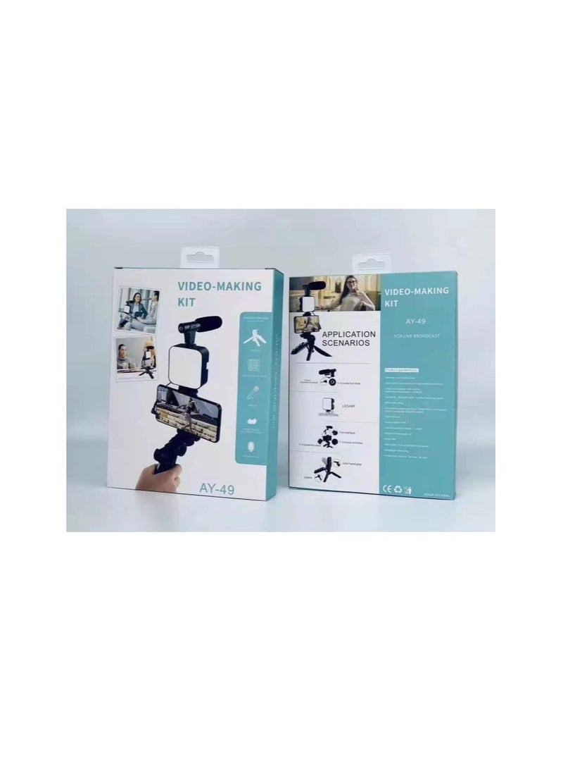 Mobile Phone Holder Stabilizer for Photography Video Recording Vlogging Stabilizer Type-C U-Rig Light - Image 3