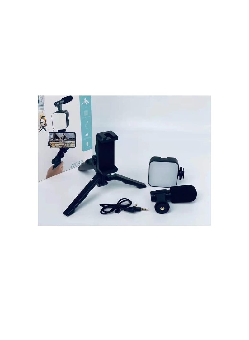 Mobile Phone Holder Stabilizer for Photography Video Recording Vlogging Stabilizer Type-C U-Rig Light - Image 1