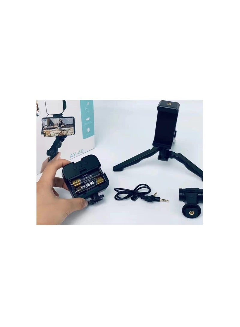 Mobile Phone Holder Stabilizer for Photography Video Recording Vlogging Stabilizer Type-C U-Rig Light - Image 4