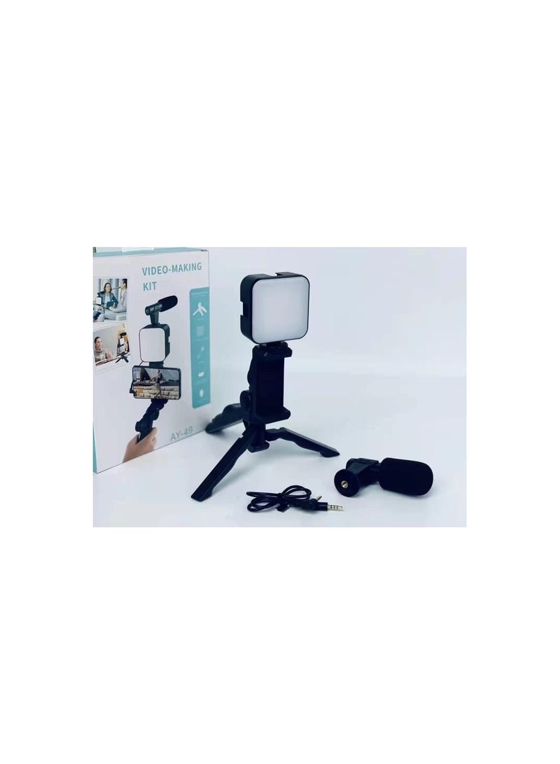 Mobile Phone Holder Stabilizer for Photography Video Recording Vlogging Stabilizer Type-C U-Rig Light - Image 2