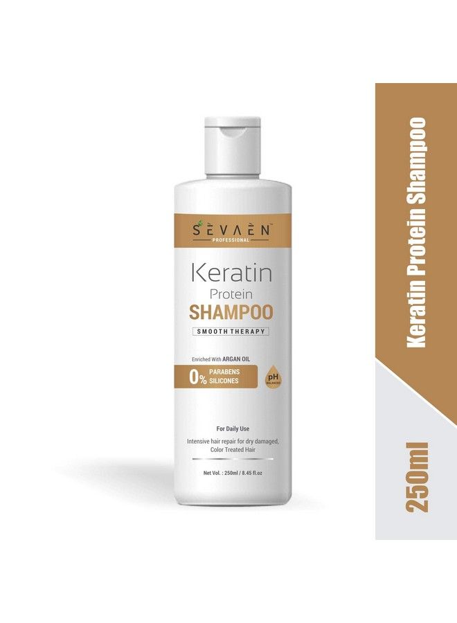 SEVAEN Keratin Smooth Therapy Shampoo Anti Dandruff (Pack Of 2) For All - Image 3