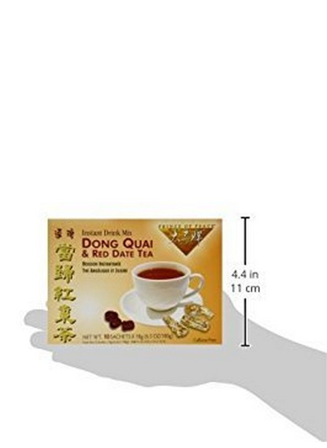 prince of peace - Dong Quai & Red Date Instant Tea 10 Tea Bags (Pack Of 2) - Image 1