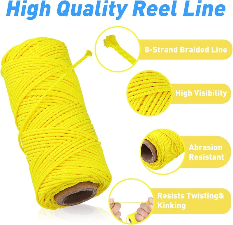 Pluzluce 150ft Scuba Diving Reel Line Replacement,2mm High Strength Spool Reel Line Cord for Scuba Dive Reel - Deep Sea, Wreck and Cave Diving, Safety Dive Marker, Dive Float Flag - Image 5
