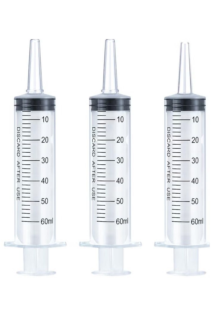 SMD Disposable Catheter Tip Syringe 60ML 3PCS - Image 1