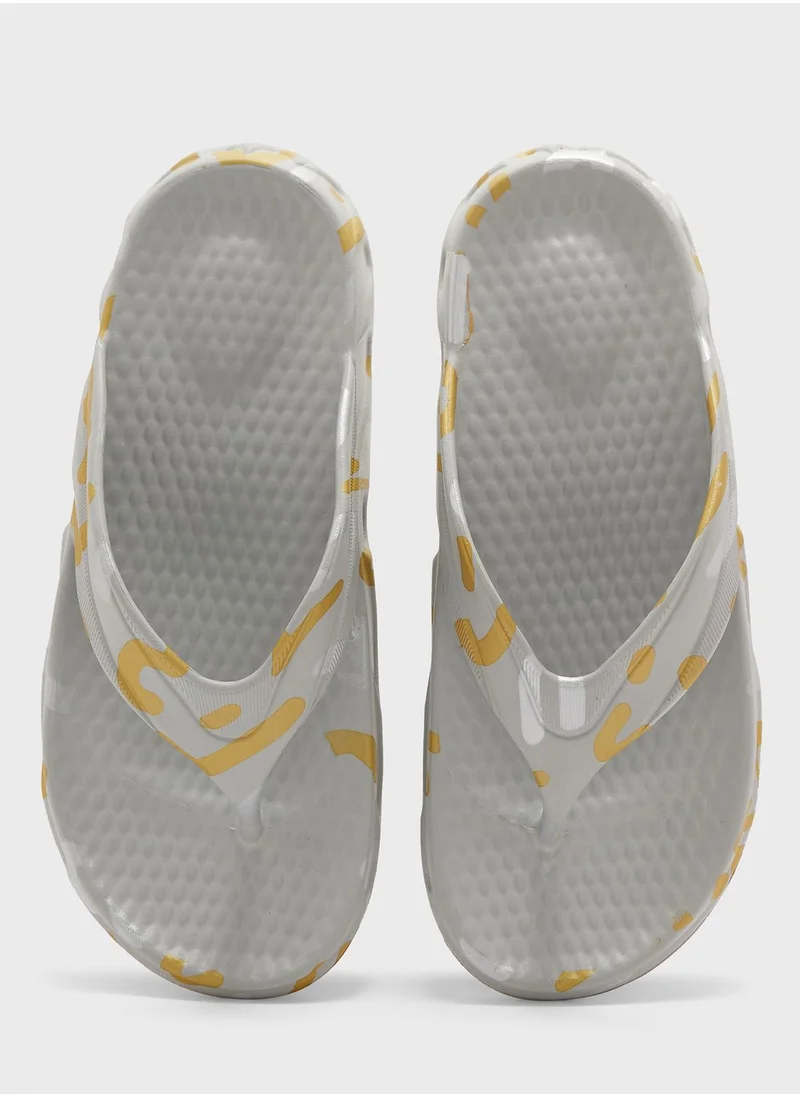 سفنتي فايف Printed Foam Slip Flops