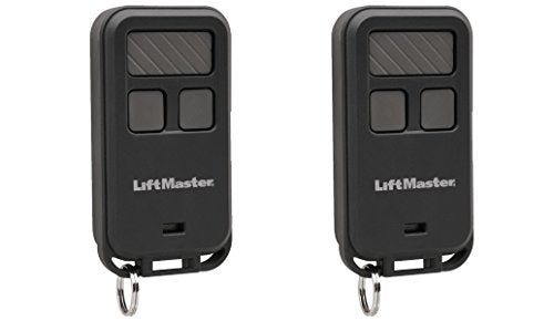 LiftMaster 890MAX Mini Key Chain Garage Door Opener Remote 2pk, Black with Grey Buttons - Image 4