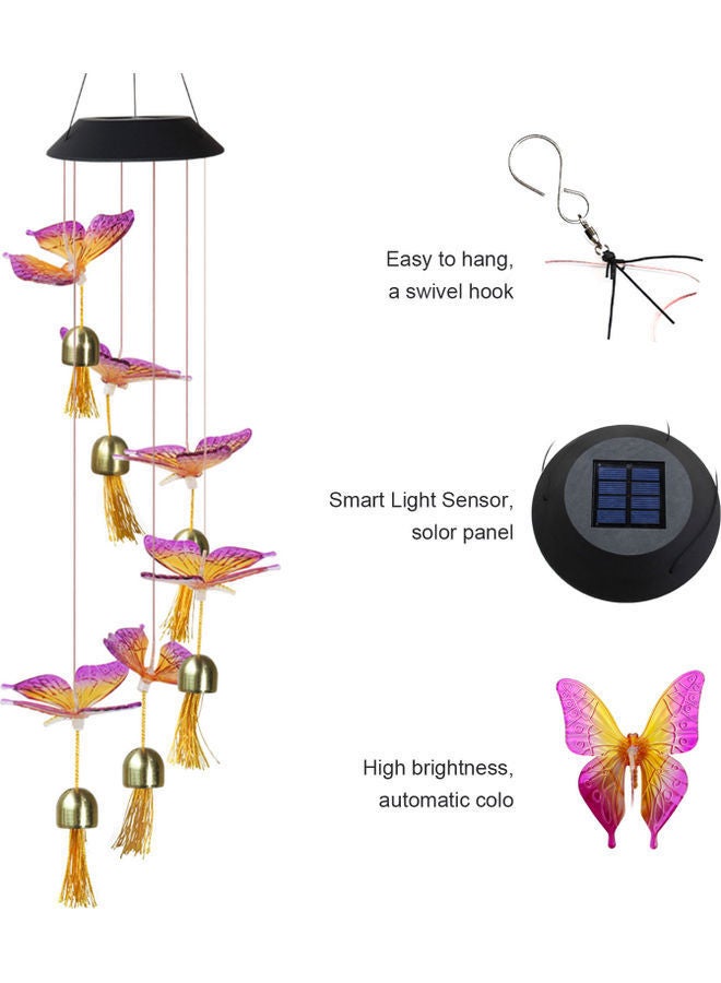 نيبمينينت مصباح يعمل بالطاقة الشمسية ومزود بجرس متعدد الألوان - Image 3