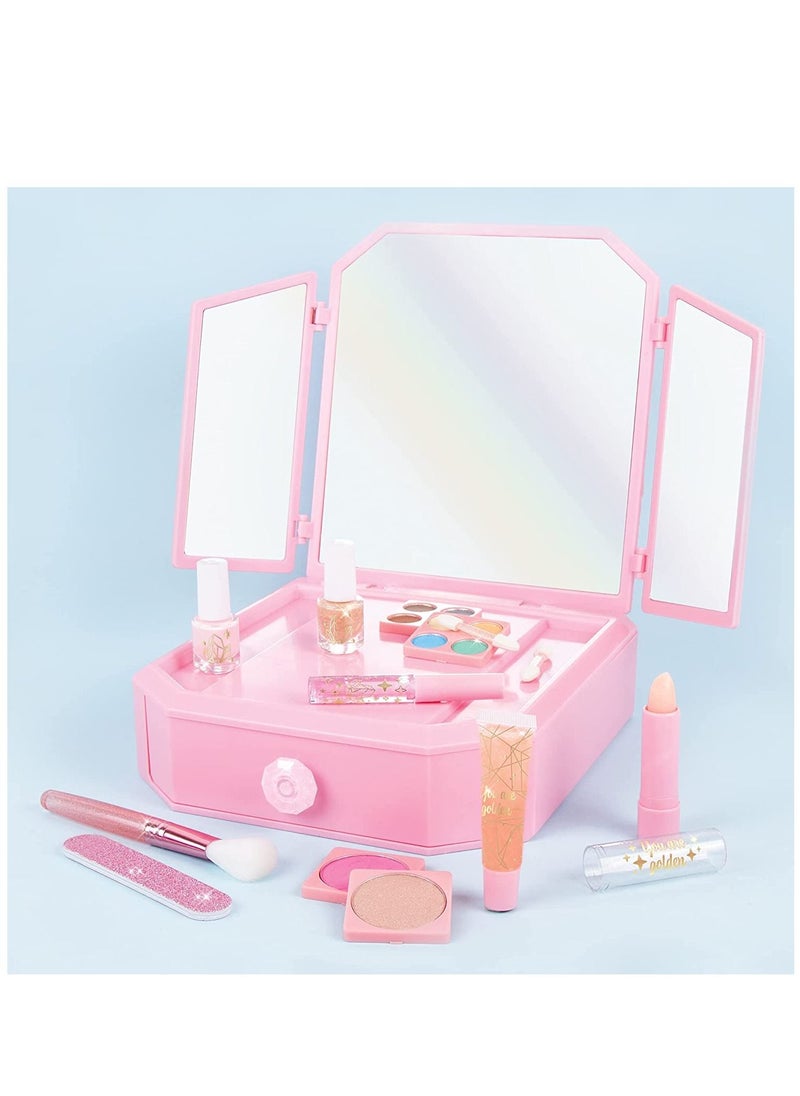 Make It Real Deluxe Mirrored Vanity and Cosmetic Set  - Image 1