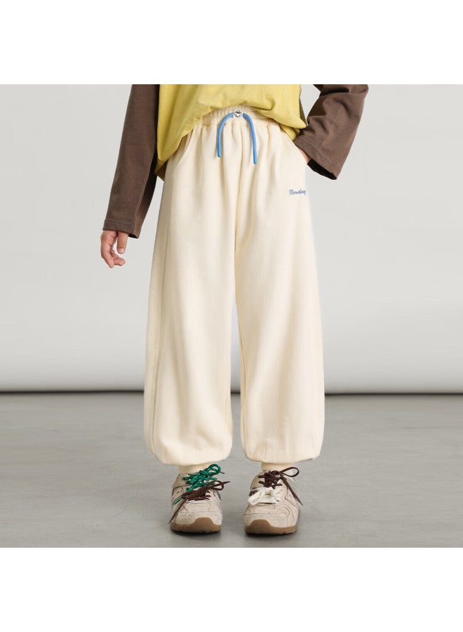 Luson Chen Da Zhu Children's Clothing, Girls' Campus Pants, Sports Pants, 2025 Autumn Season, Older Girls' Joggers, Children's Trousers - Image 1
