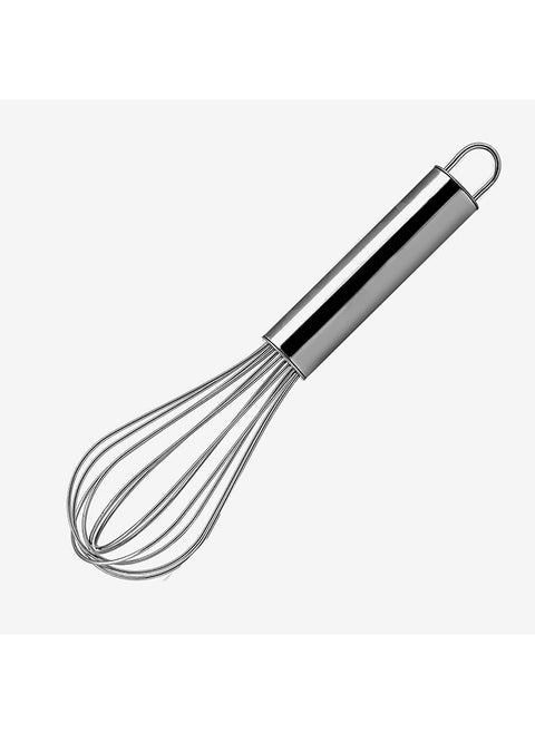 Stainless Steel Hand Held Whisker For Egg Beating And Baking (10 Inch)