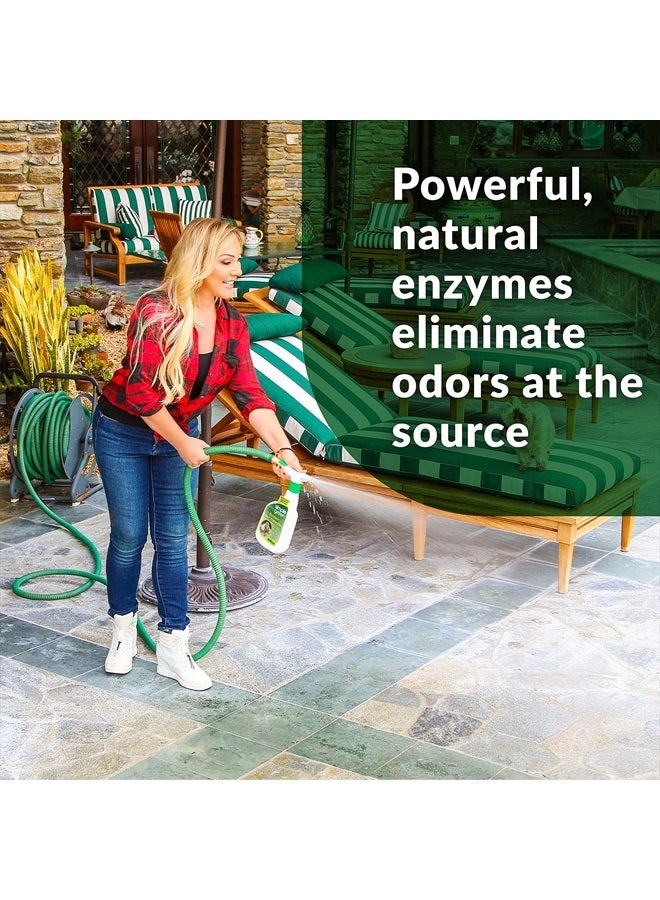 simple green Outdoor Odor Eliminator for Pets, Dogs, 1 gallon Refill - Ideal for Artificial Lawns & Patio, Milky White - Image 4
