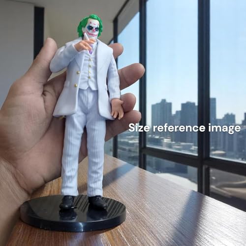 YOURKARTS.COM Car Decoration Joker Villan 20cm Large Size Famous Superhero & Comic Character Action Figure (Joker Smoking White) - Image 2